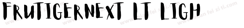 Frutigernext lt ligh字体转换